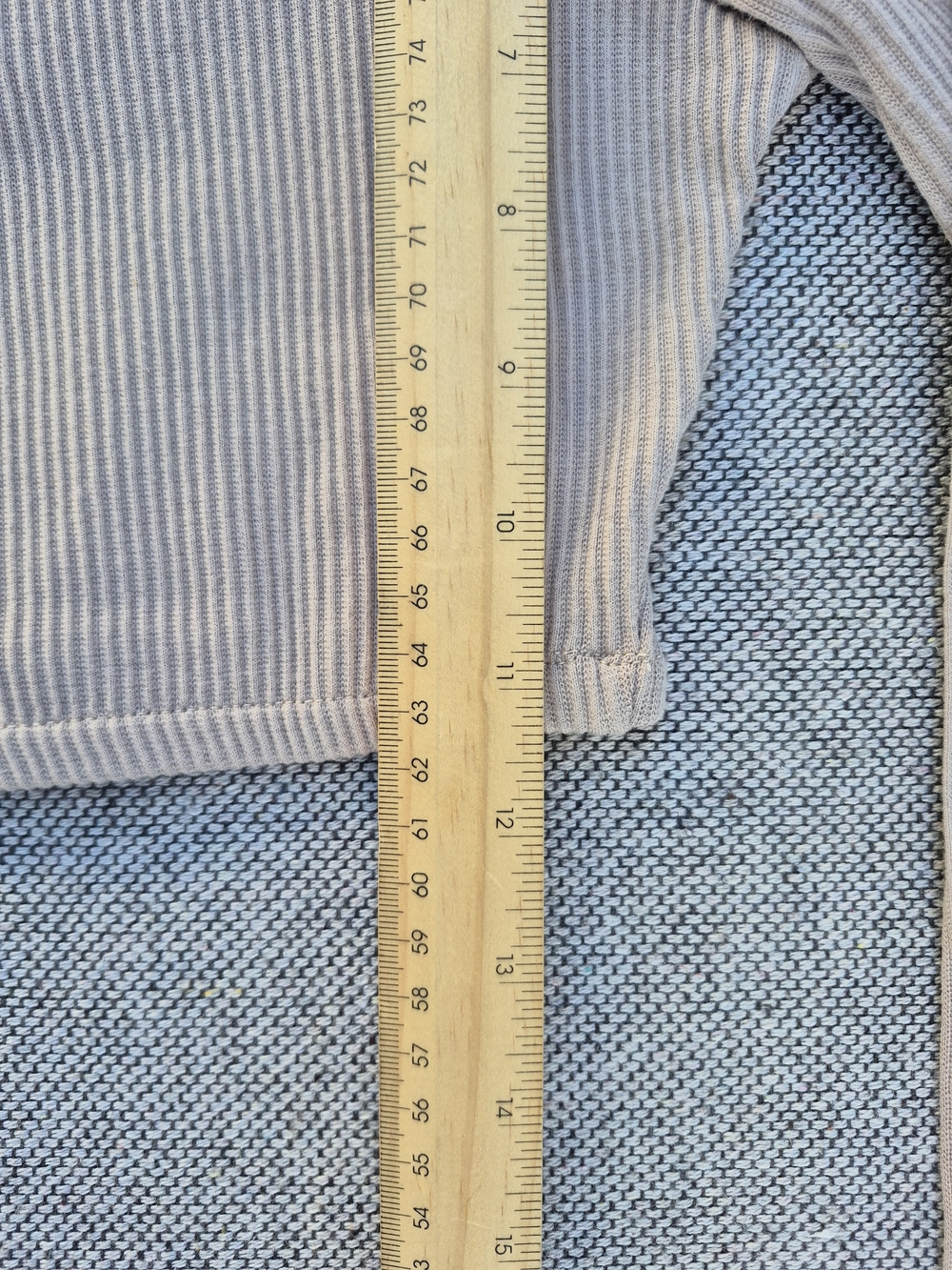 BEIHAUS Ribbed 2 Piece Skirt Set Beige - Picture 10 of 12
